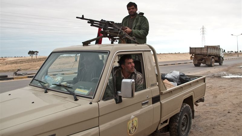 Illustration for article titled These are the trucks that power the Libyan Rebels